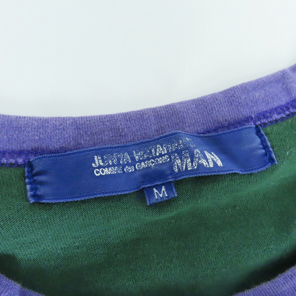 実際に弊社で買取させて頂いたJUNYA WATANABE COMME des GARCONS MAN/ジュンヤワタナベコムデギャルソンマン ロンT AD2004 WN-T009/Mの画像 2枚目