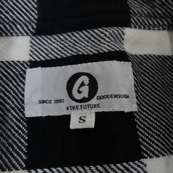 実際に弊社で買取させて頂いたGOODENOUGH/グッドイナフ BUFFALO LINE S/S SHIRT バッファローチェックシャツ GE-153008/Sの画像 2枚目
