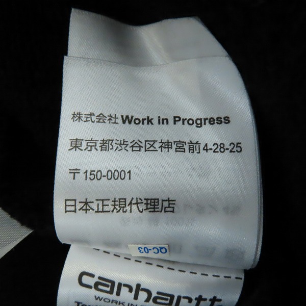 実際に弊社で買取させて頂いたCarhartt/カーハート STAMP STATE SWEATSHIRT  ポケットスウェットシャツ/トレーナー/I030903/Sの画像 5枚目