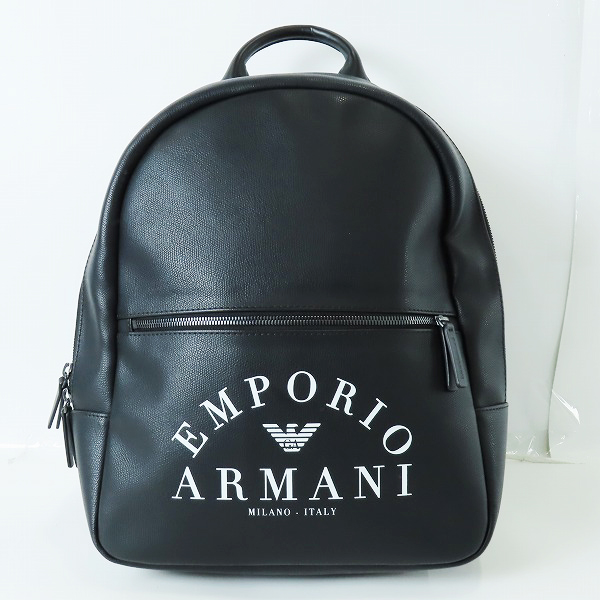 実際に弊社で買取させて頂いたEMPORIO ARMANI/エンポリオアルマーニ ZAINO PRINTED バックパック/リュック ブラック Y4O165 YFE5J