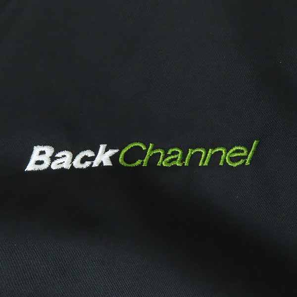 実際に弊社で買取させて頂いたBACK CHANNEL/バックチャンネル MA-1 ジップアップブルゾン/Lの画像 4枚目