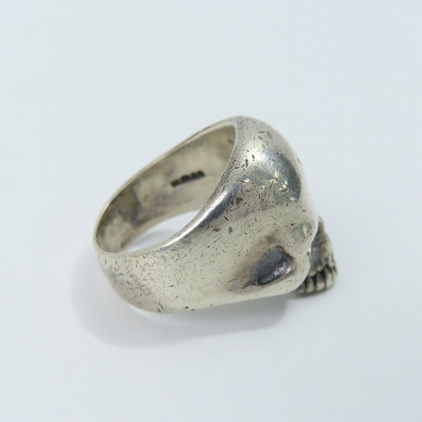 実際に弊社で買取させて頂いたCRAZY PIG/クレイジーピッグ スモール エビルスカルリング 17号の画像 3枚目