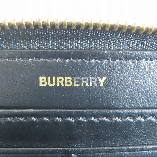 実際に弊社で買取させて頂いたBURBERRY/バーバリー ラウンドジップウォレット 長財布の画像 5枚目
