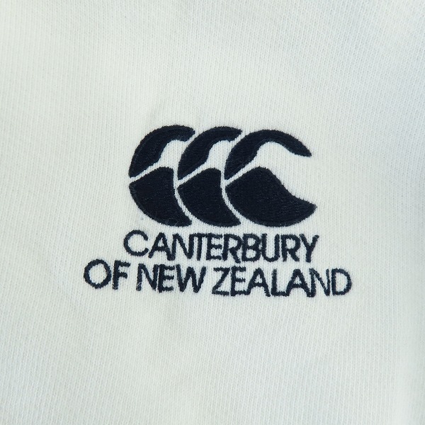 実際に弊社で買取させて頂いた【未使用】CANTERBURY/カンタベリー ロゴ刺繍 コットンジャージ RA46152/XLの画像 5枚目