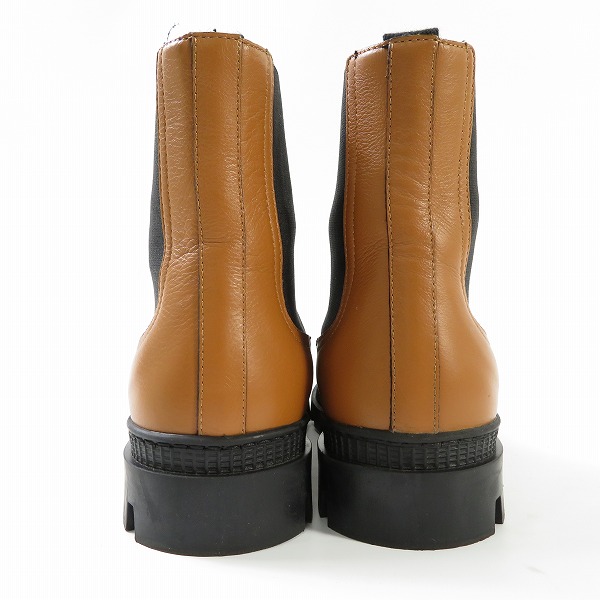 実際に弊社で買取させて頂いたLOEWE/ロエベ レザー サイドゴア チェルシーブーツ 39の画像 1枚目