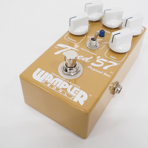 実際に弊社で買取させて頂いた【美品】WAMPLER/ワンプラー Tweed '57 Overdrive Pedal オーバードライブ エフェクターの画像 2枚目