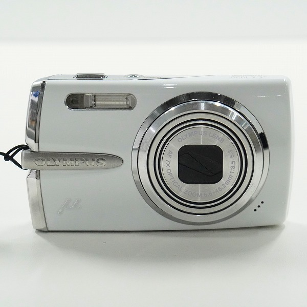 OLYMPUS/オリンパス μ1020 ホワイト コンパクトデジタルカメラ 簡易 