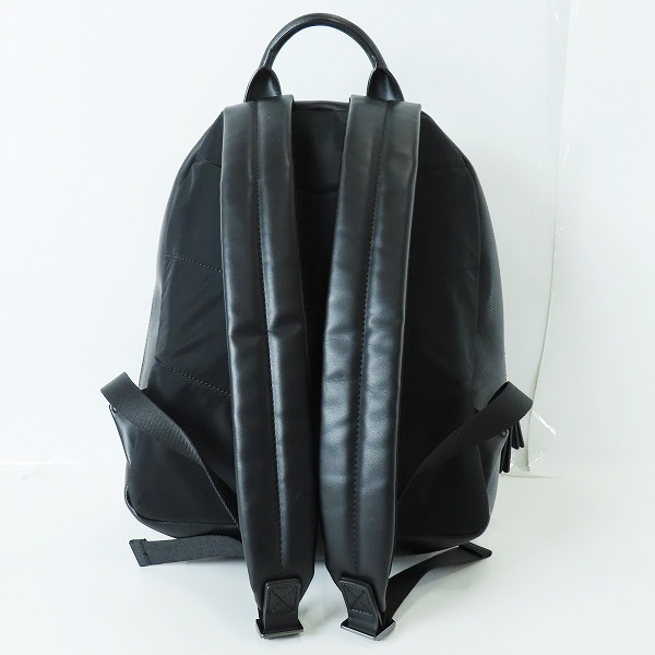 実際に弊社で買取させて頂いたEMPORIO ARMANI/エンポリオアルマーニ ZAINO PRINTED バックパック/リュック ブラック Y4O165 YFE5Jの画像 1枚目