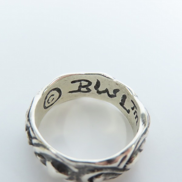 実際に弊社で買取させて頂いたBILL WALL LEATHER/ビルウォールレザー ハートリング/17-17.5号の画像 4枚目