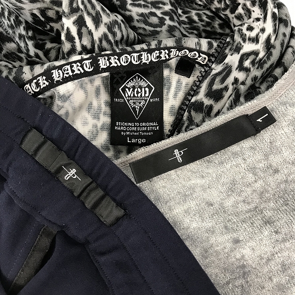実際に弊社で買取させて頂いた【おまとめ】NO ID./ノーアイディーMCD/エム・シー・ディー イージーパンツ/パーカー/ニットの画像 1枚目