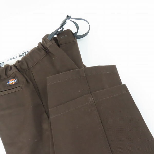 実際に弊社で買取させて頂いたDickies×GRAMICCI/ディッキーズ×グラミチ G874 クライミングパンツ 173M40FS01/Sの画像 9枚目