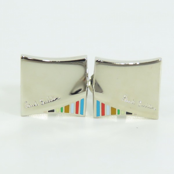実際に弊社で買取させて頂いたPaul Smith/ポール・スミス シグネチャー ストライプ ツイスト カフス