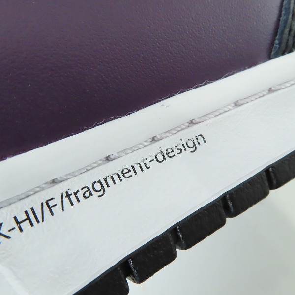 実際に弊社で買取させて頂いたNIKE×FRAGMENT DESIGN/ナイキ×フラグメントデザイン DUNK HI/F ダンクハイ 北京 DJ0382-600/26の画像 7枚目