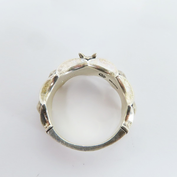 実際に弊社で買取させて頂いたBloody Mary/ブラッディーマリー カラペスリング w/1サファイア 21号の画像 5枚目