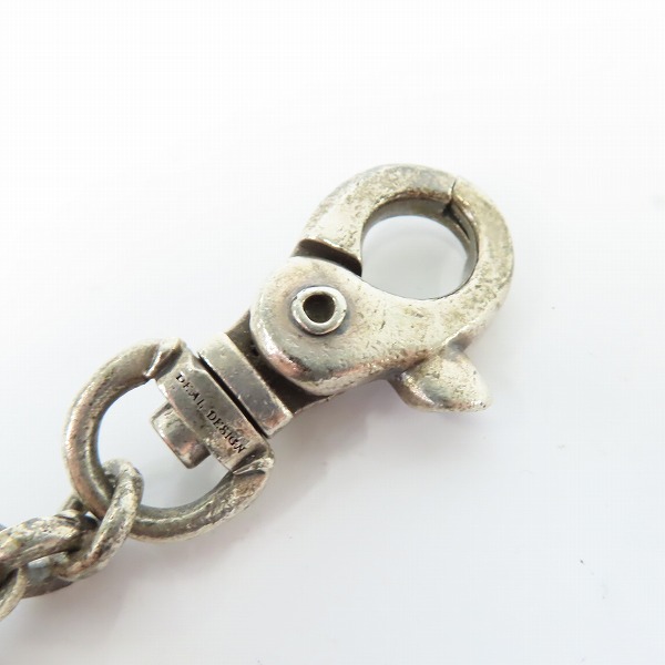 実際に弊社で買取させて頂いたDEAL DESIGN/ディールデザイン クロス フレイムフラッグウォレットチェーンの画像 7枚目