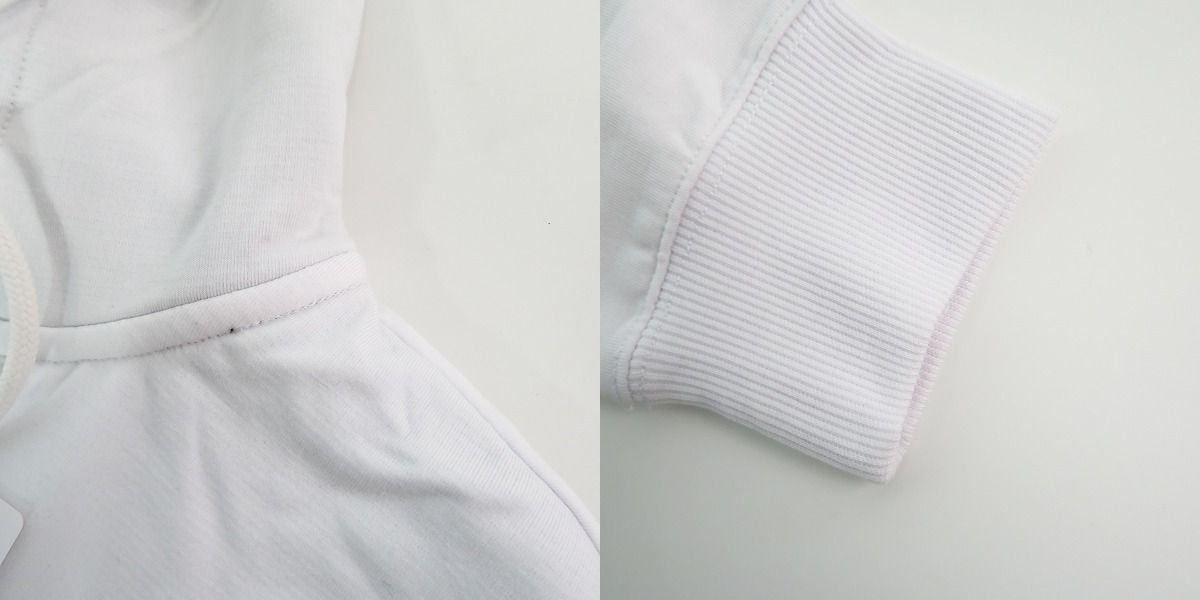 実際に弊社で買取させて頂いた 【未使用】Champion/チャンピオン レディース ワンポイントロゴ ジップフーデッドジャケット CW-TS110 Lの画像 9枚目