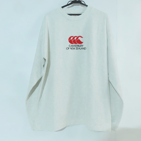 実際に弊社で買取させて頂いた【未使用】CANTERBURY/カンタベリー ヘビークルーTシャツ RA43560/3L