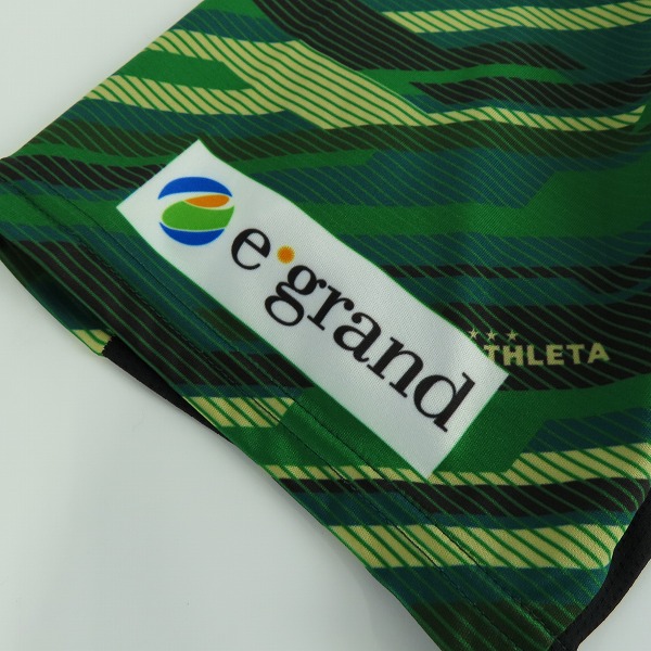 実際に弊社で買取させて頂いたATHLETA/アスレタ 東京ヴェルディ 半袖トレーニングシャツ サッカーユニフォーム　XOの画像 8枚目