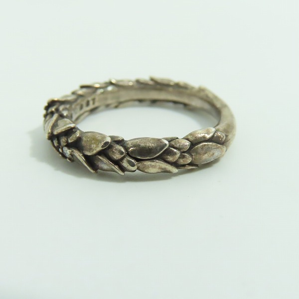 実際に弊社で買取させて頂いた【ギャラ付き】Bloody Mary/ブラッディマリー Snowdrop/スノー ドロップ リング w/4ダイヤモンド 17号の画像 2枚目