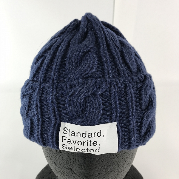 実際に弊社で買取させて頂いた(2)【未使用】CA4LA/カシラ ウール ニット帽 AKM-00051/ONE SIZEの画像 1枚目