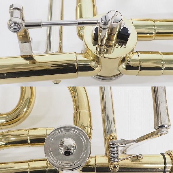 実際に弊社で買取させて頂いた★PLAYTECH/プレイテック テナーバストロンボーン ゴールド ハードケース付の画像 4枚目