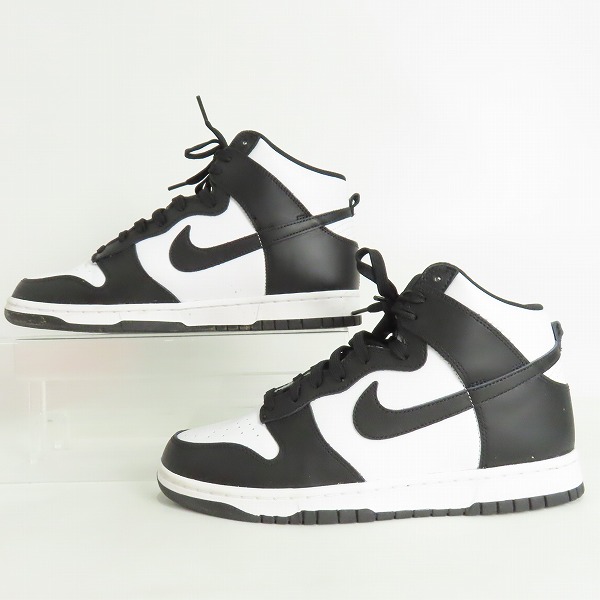 実際に弊社で買取させて頂いたNIKE/ナイキ DUNK HI RETRO Championship White/ダンク ハイ レトロ チャンピオンシップ ホワイト DD1399-105/28.0の画像 3枚目