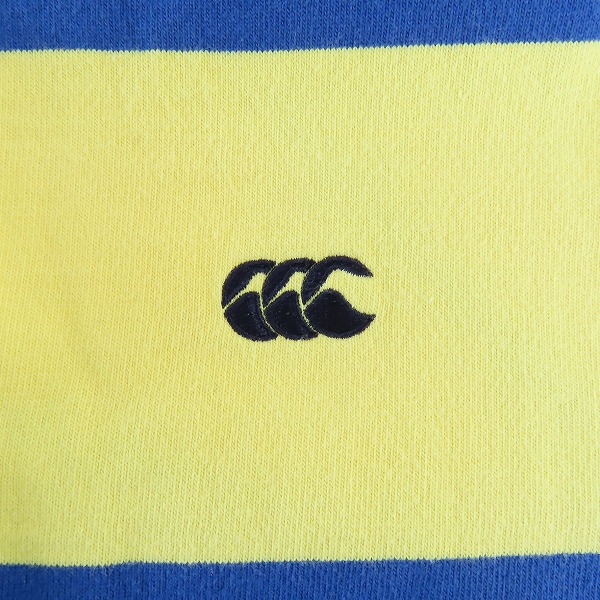 実際に弊社で買取させて頂いたCANTERBURY/カンタベリー ラグビーシャツ 半袖/Mの画像 5枚目