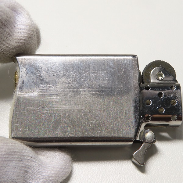 実際に弊社で買取させて頂いたZIPPO/ジッポー ヴィンテージ/ビンテージ 1979 HARLEY DAVIDSON/ハーレーダビッドソン スリム 1979年製の画像 6枚目