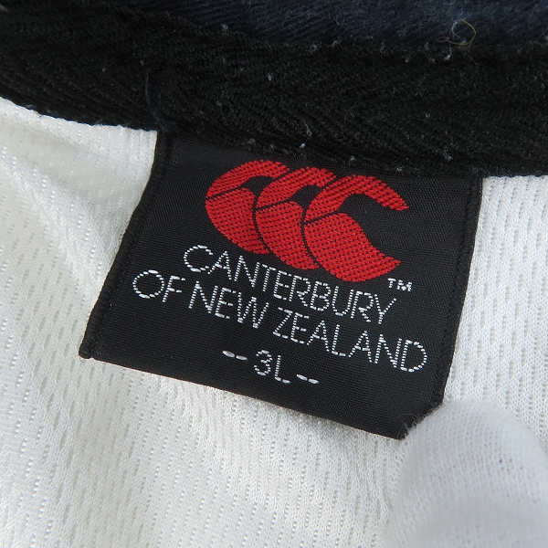 実際に弊社で買取させて頂いたcanterbury/カンタベリー ゲームシャツ 3Lの画像 2枚目