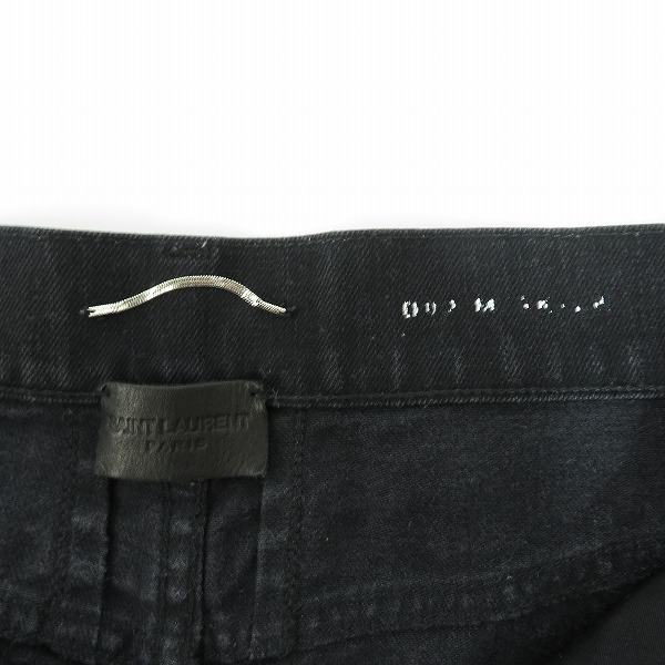 実際に弊社で買取させて頂いたSAINT LAURENT PARIS/サンローランパリ デニム スキニー パンツ 458562 Y869L/30の画像 3枚目
