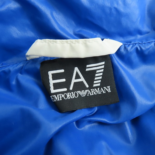 実際に弊社で買取させて頂いたEMPORIO ARMANI/エンポリオアルマーニ EA7 フード付き 中綿ジャケット/XXLの画像 2枚目