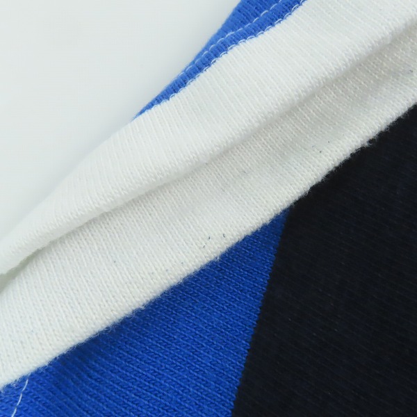 実際に弊社で買取させて頂いたCANTERBURY/カンタベリー ストライプポロシャツ/Lの画像 7枚目