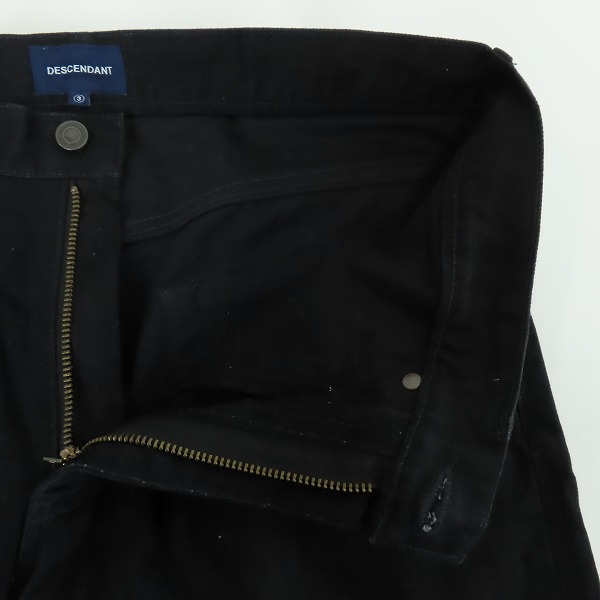 実際に弊社で買取させて頂いたDESCENDANT/ディセンダント ブラックデニムパンツ/3の画像 5枚目