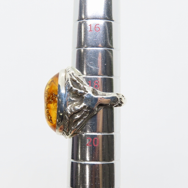 実際に弊社で買取させて頂いたALEX STREETER/アレックスストリーター エンジェルハートリング ソーンスター イエロー/19号の画像 7枚目