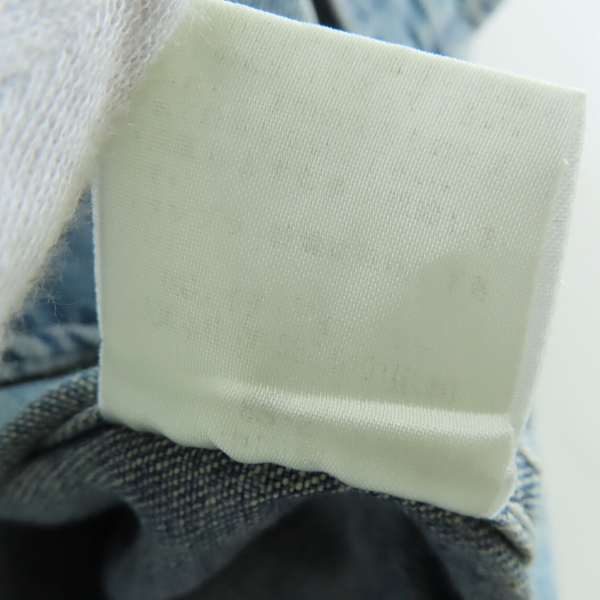 実際に弊社で買取させて頂いたHARLEY DAVIDSON/ハーレーダビッドソン デニムウエスタンシャツ 両面刺繍 XLの画像 4枚目