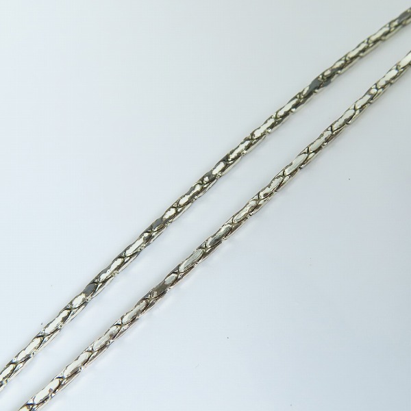 実際に弊社で買取させて頂いたGIVENCHY/ジバンシィ 4Gロゴ ドロップ ネックレスの画像 5枚目