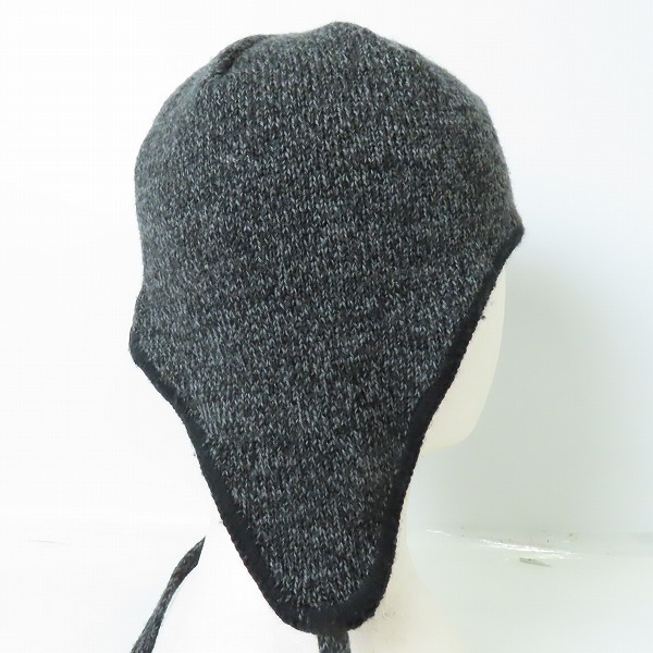 実際に弊社で買取させて頂いたDESCENDANT/ディセンダント ニット フライトキャップ ビーニーの画像 4枚目