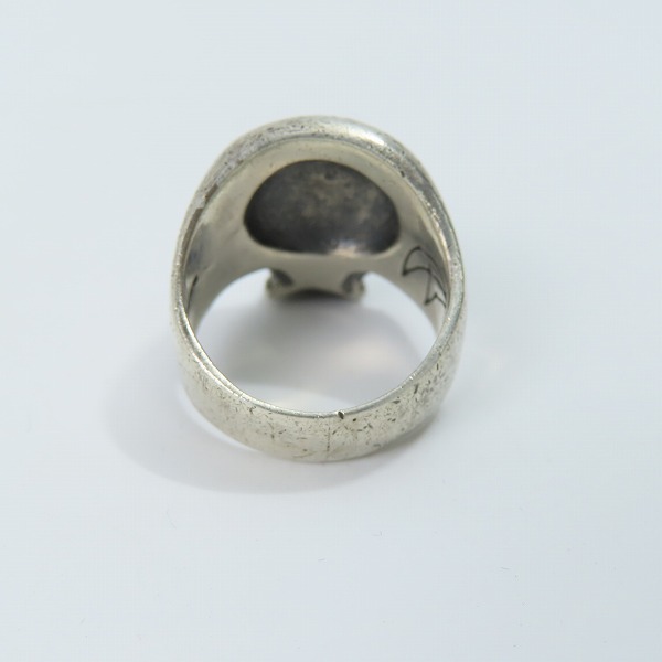 実際に弊社で買取させて頂いたCRAZY PIG/クレイジーピッグ スモール エビルスカルリング 17号の画像 4枚目