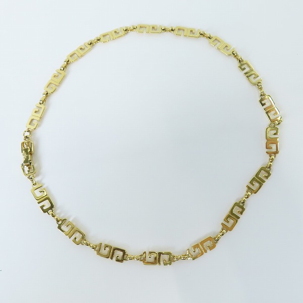 実際に弊社で買取させて頂いたGIVENCHY/ジバンシィ Gロゴリンク チョーカーネックレスの画像 1枚目