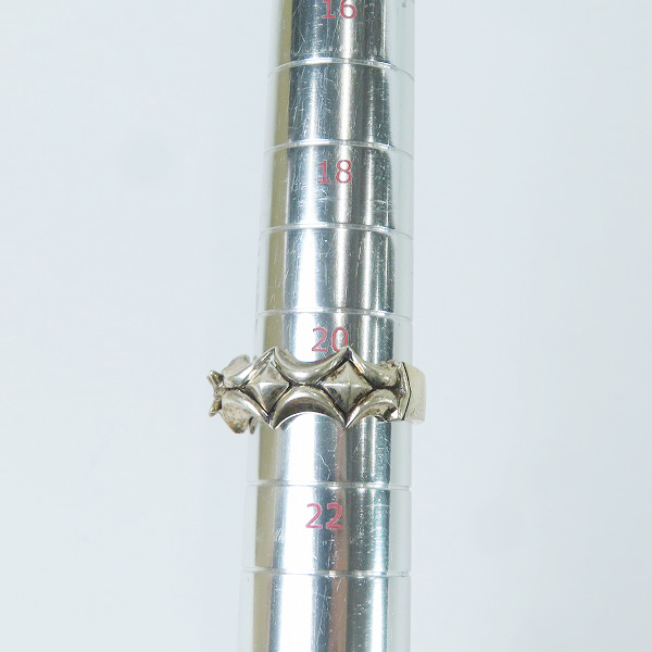 実際に弊社で買取させて頂いたBloody Mary/ブラッディーマリー カラペスリング w/1サファイア 21号の画像 8枚目