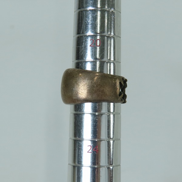 実際に弊社で買取させて頂いたDEAL DESIGN/ディールデザインリング クロスデザイン ストーンリング 22号の画像 8枚目