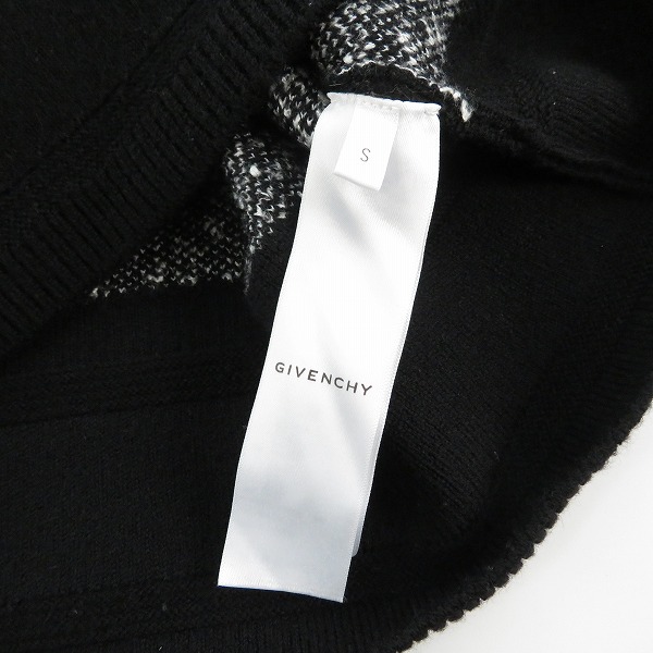 実際に弊社で買取させて頂いたGivenchy/ジバンシィ Black Chito Edition Hockey Mask Crewneck Sweater ニット BM90GY4Y9A/Sの画像 3枚目
