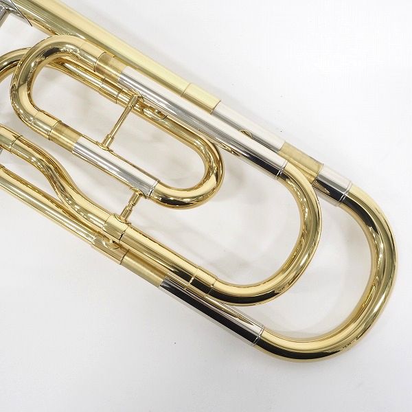 実際に弊社で買取させて頂いた★PLAYTECH/プレイテック テナーバストロンボーン ゴールド ハードケース付の画像 5枚目