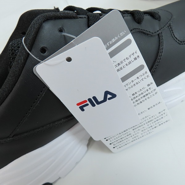 実際に弊社で買取させて頂いた【未使用】FILA/フィラ スニーカー FC-5234BLK/26の画像 7枚目