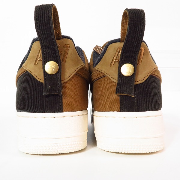 実際に弊社で買取させて頂いた【未使用】 NIKE×Carhartt WIP/ナイキ×カーハート ダブリューアイピー AIR FORCE 1 07 PRM WIP エアフォース1 AV4113-200/27の画像 1枚目