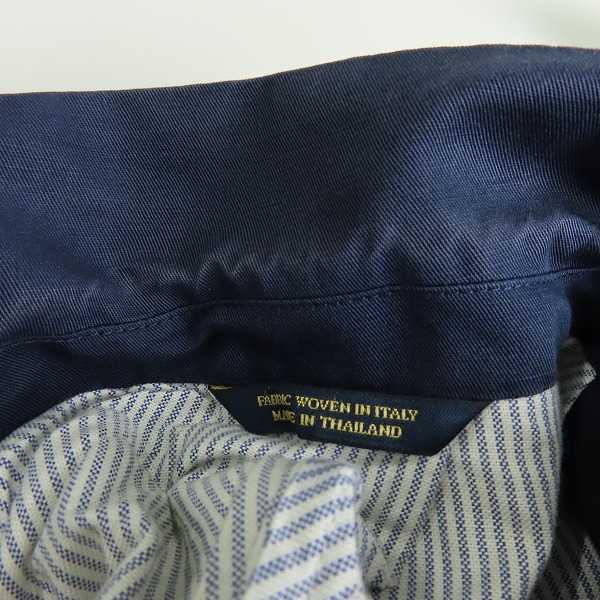 実際に弊社で買取させて頂いたBrooks Brothers/ブルックスブラザーズ TESSUTI DI SONDRIO テーラードジャケット/39Sの画像 8枚目