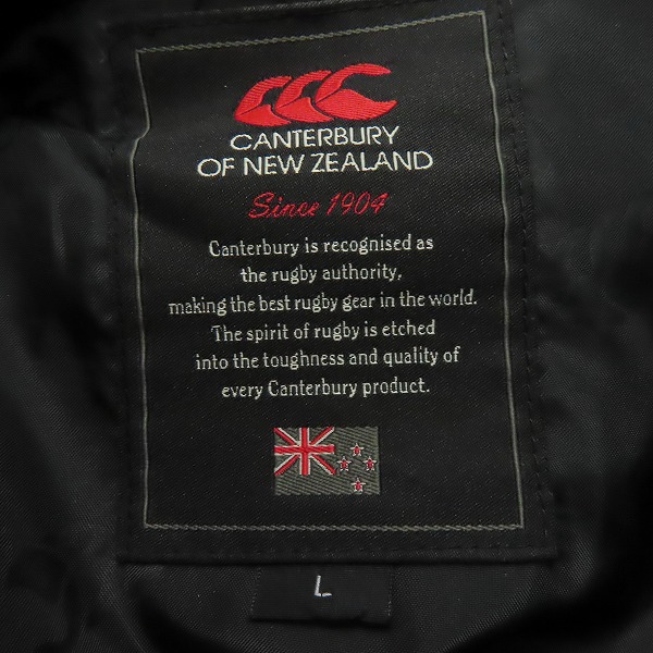 実際に弊社で買取させて頂いたCANTERBURY/カンタベリー ダウンコート Lの画像 2枚目