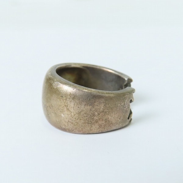 実際に弊社で買取させて頂いたDEAL DESIGN/ディールデザインリング クロスデザイン ストーンリング 22号の画像 2枚目