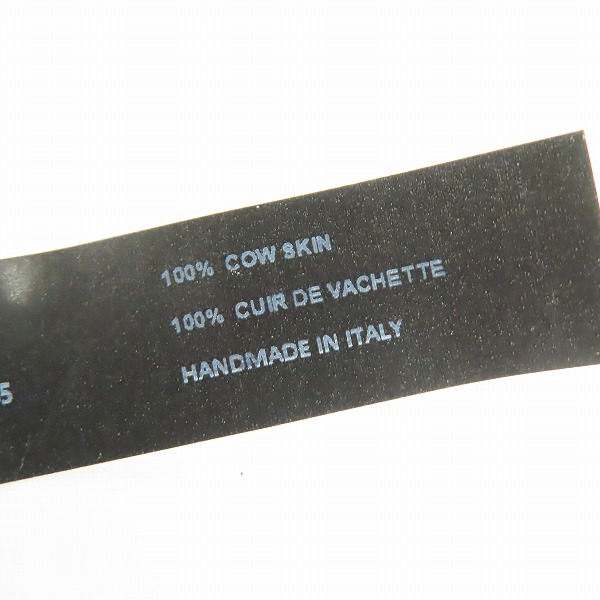 実際に弊社で買取させて頂いたHUGO BOSS/ヒューゴボス レザーベルト ブラックの画像 6枚目