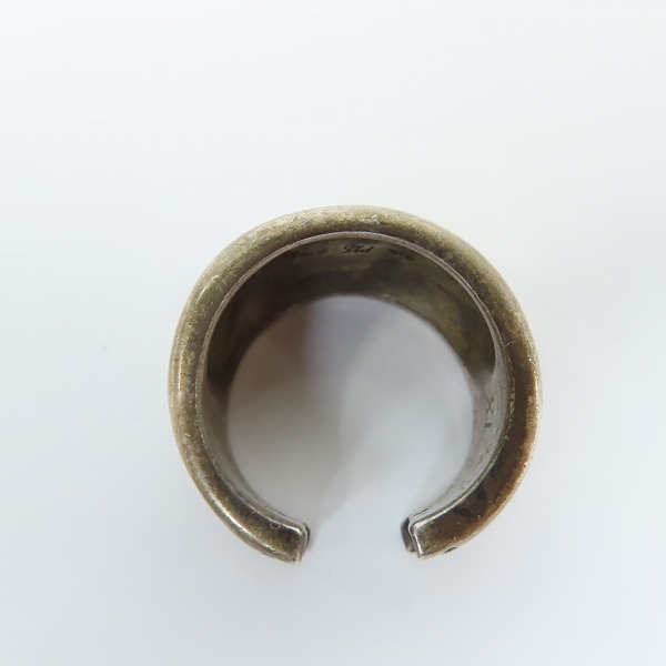 実際に弊社で買取させて頂いたDEAL DESIGN/ディールデザインリング クロスデザイン ストーンリング 22号の画像 5枚目